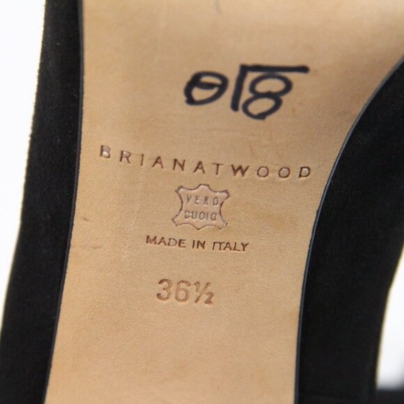 Brian Atwood Dasha Women Platform Booties Eu 36.5 Designer Shoes Stiletto Heel - Picture 11 of 11